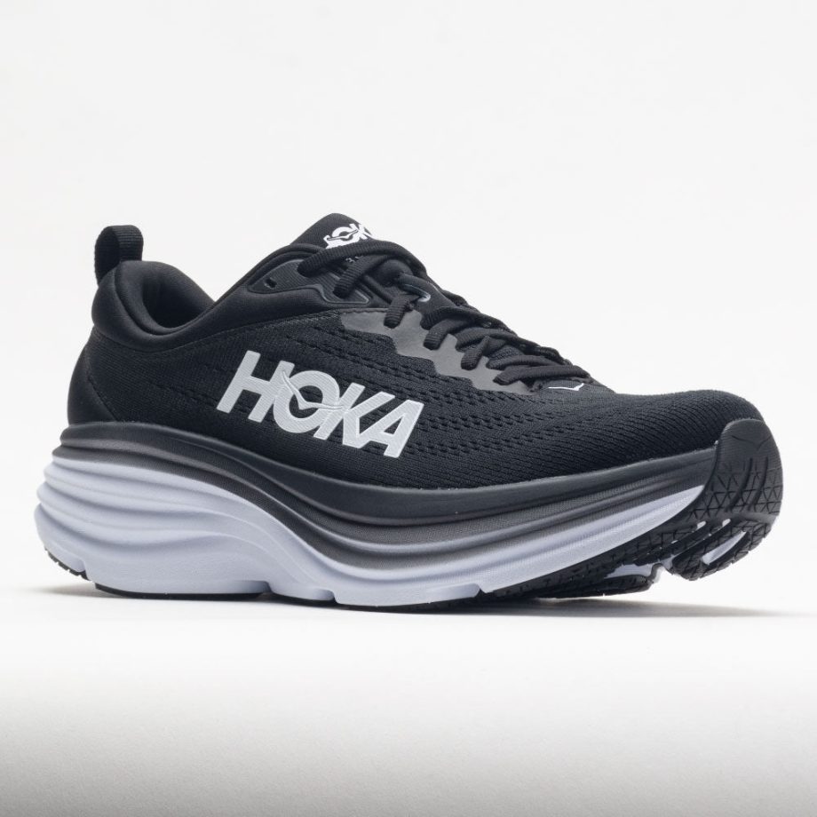 HOKA Bondi 8 Men's Black/White - HiSneaker Shop