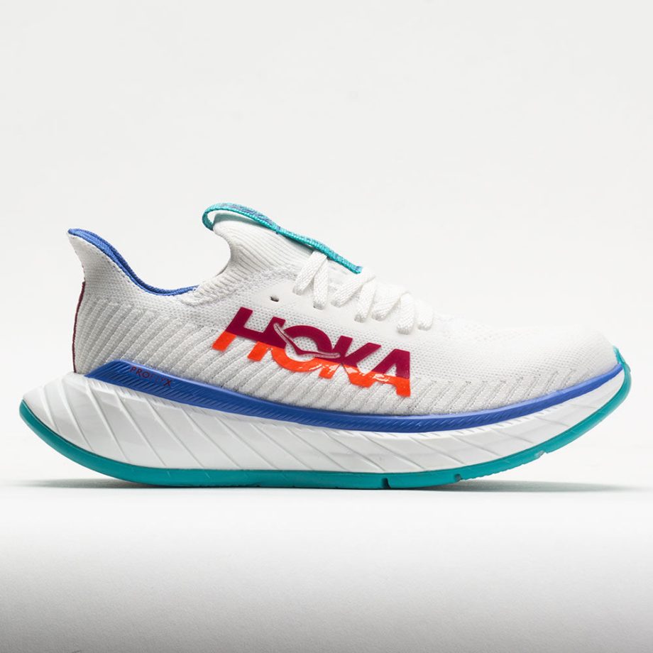 HOKA Carbon X 3 Women's White/Flame - HiSneaker Shop
